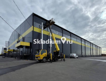 Вид здания. Сухой склад (+18) Склад Индустриальный парк Воронежская обл, Новоусманский р-н, село Бабяково, ул Индустриальная, зд 5, 5 192 м2 фото 4