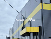 Вид здания. Сухой склад (+18) Склад Индустриальный парк Воронежская обл, Новоусманский р-н, село Бабяково, ул Индустриальная, зд 5, 5 192 м2 фото 5