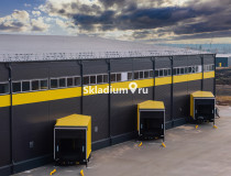 Вид здания. Сухой склад (+18) Склад Индустриальный парк Воронежская обл, Новоусманский р-н, село Бабяково, ул Индустриальная, зд 5, 5 192 м2 фото 2